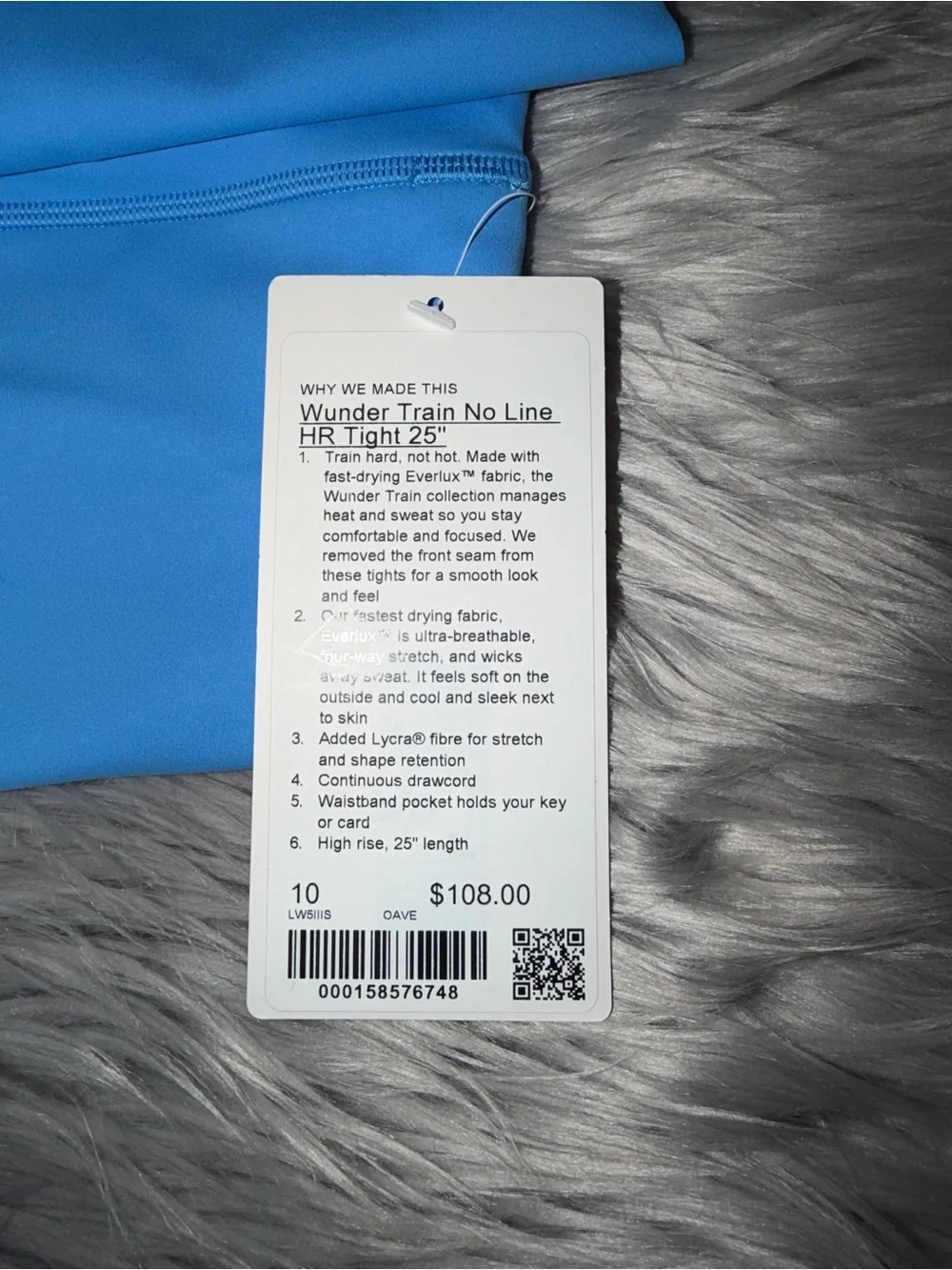 Lululemon wunder train leggings